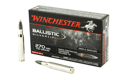 Ammunition Winchester Ammunition Ballistic Silvertip 270Win WIN BLSTC TIP 270WIN 130GR 20/200